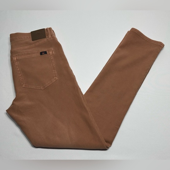 FAHERTY Men's 30x32 Stretch Terry Jeans Mesa Red 5-Pocket Slim Pants $178 - Picture 2 of 11